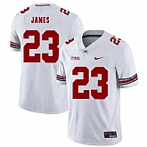 Ohio State Buckeyes 23 Lebron James White Nike College Football Jersey Dzhi,baseball caps,new era cap wholesale,wholesale hats